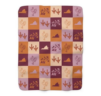 a fleece blanket