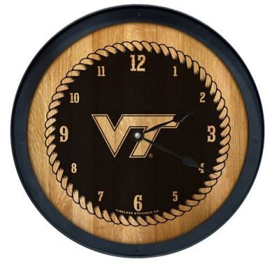 a barrel head clock