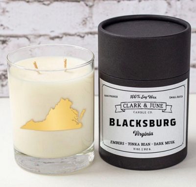 a scented candle