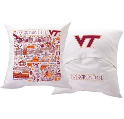 a graphic pillow