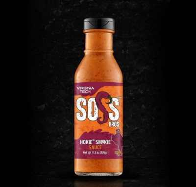 a bottle of hot sauce