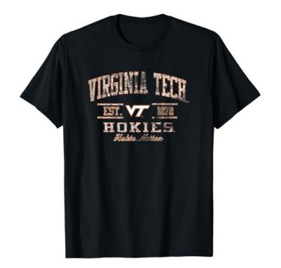 a black tee shirt