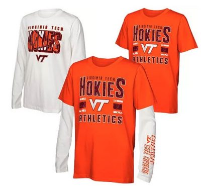 a short and long sleeve shirt combo