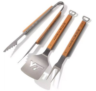 a barbecue set of utensils