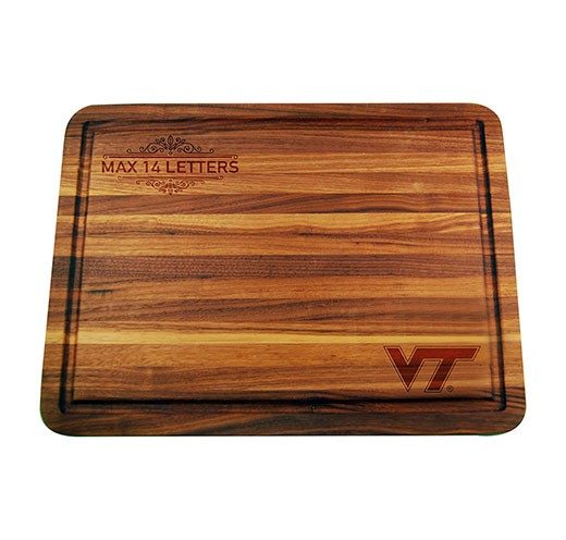 a wooden cutting board