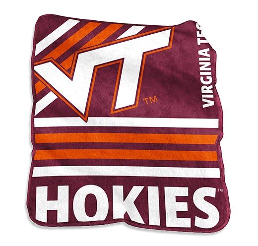 a graphic throw blanket