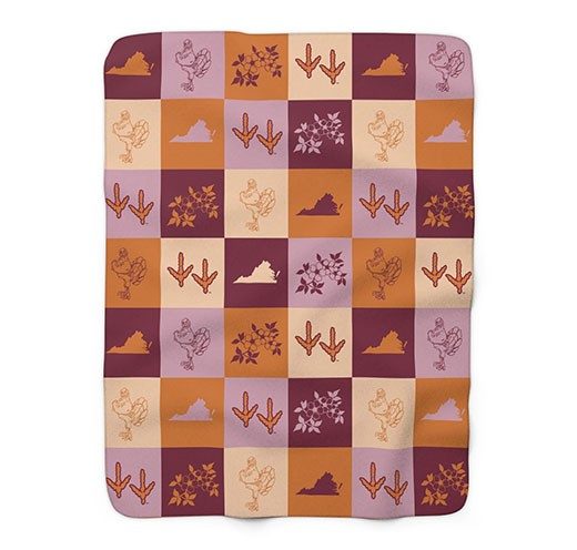 a fleece blanket