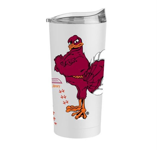 a branded beverage tumbler