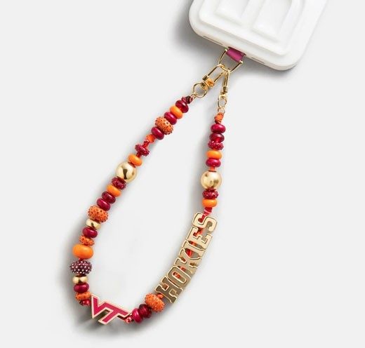 a beaded phone bandana bracelet