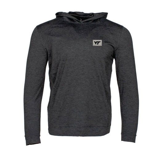 a black hoodie