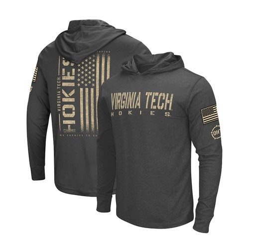 a black hooded sweater