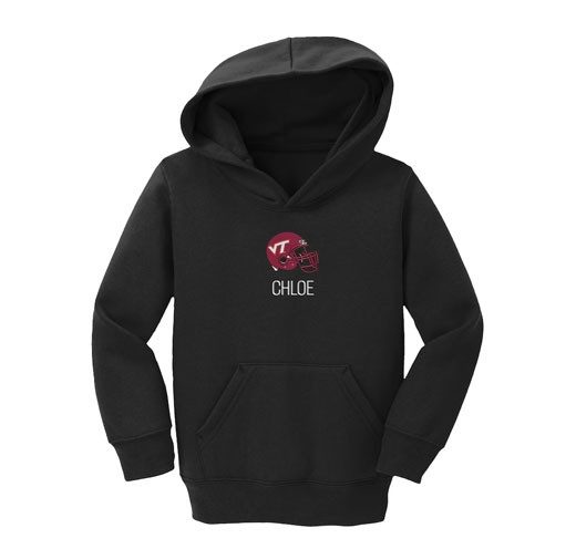 a black hoodie